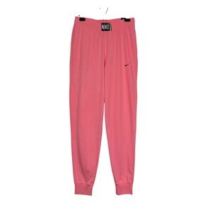 Nike Sportswear Washed Joggers Pants Sunset Pulse Black Pink Womens Small NWI